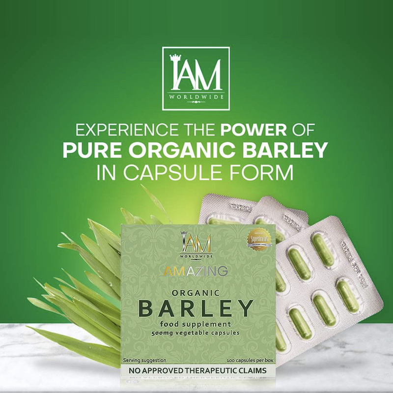 Amazing Pure Organic Barley Capsule – BShoprus